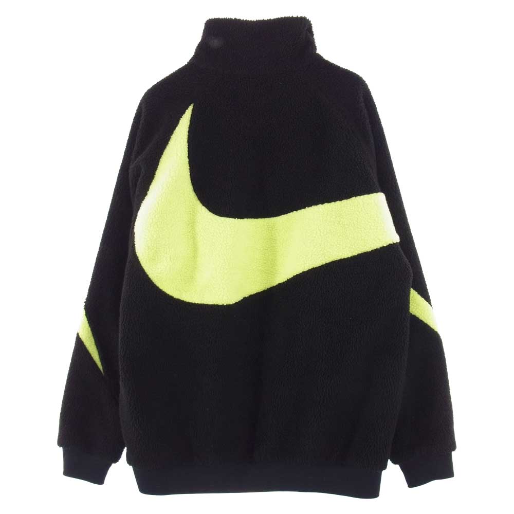 NIKE ナイキ BQ6546-017 BIG SWOOSH BOA JACKET フリースジャケット リバーシブル ブラック系 L【中古】