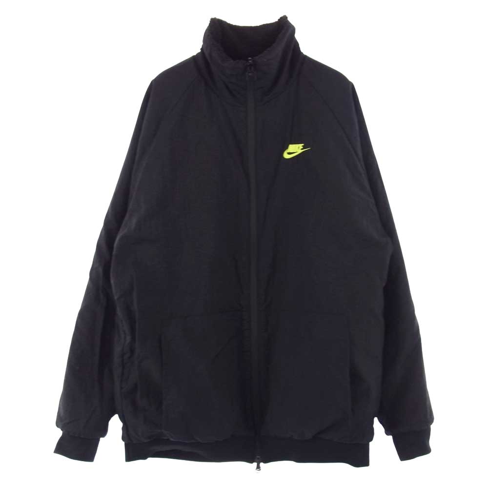 NIKE ナイキ BQ6546-017 BIG SWOOSH BOA JACKET フリースジャケット リバーシブル ブラック系 L【中古】
