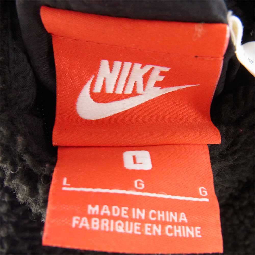 NIKE ナイキ BQ6546-017 BIG SWOOSH BOA JACKET フリースジャケット リバーシブル ブラック系 L【中古】