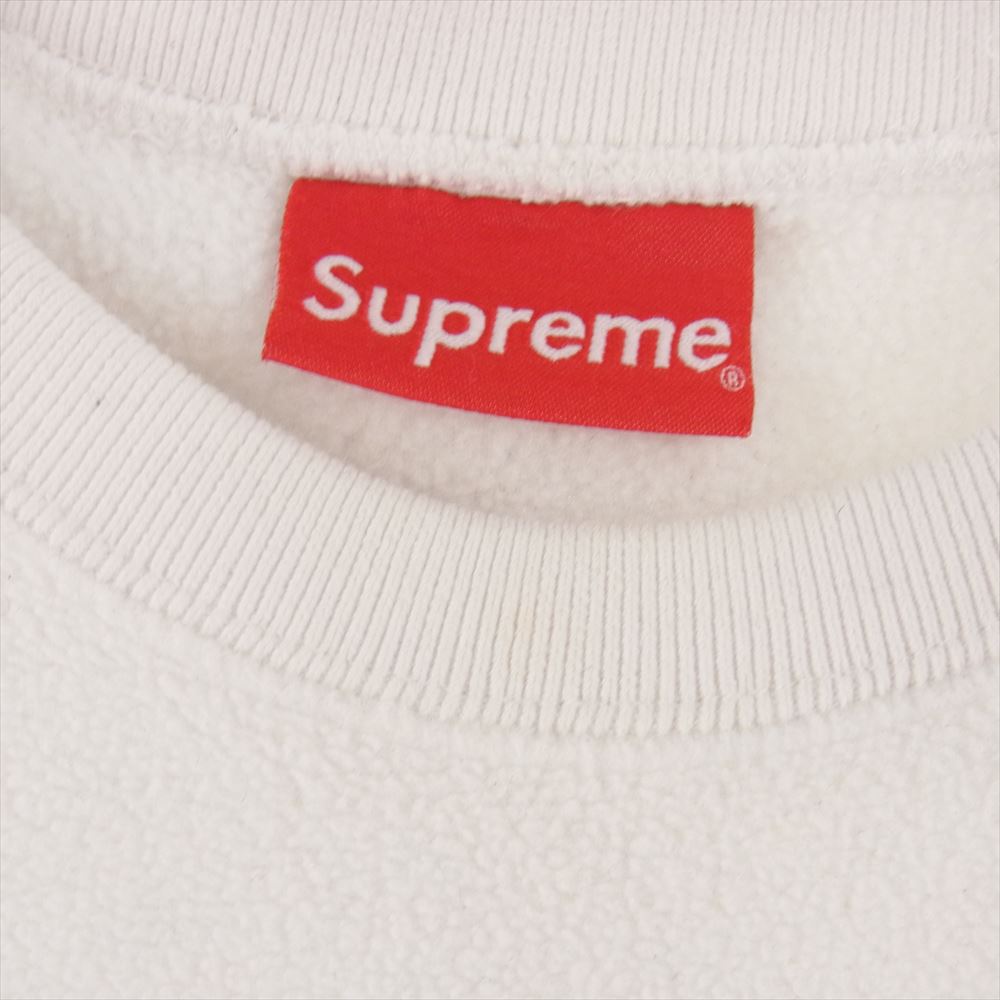 Supreme シュプリーム 19AW  Polartec Crewneck パネル ロゴ ポーラテック フリース スウェット  M【中古】
