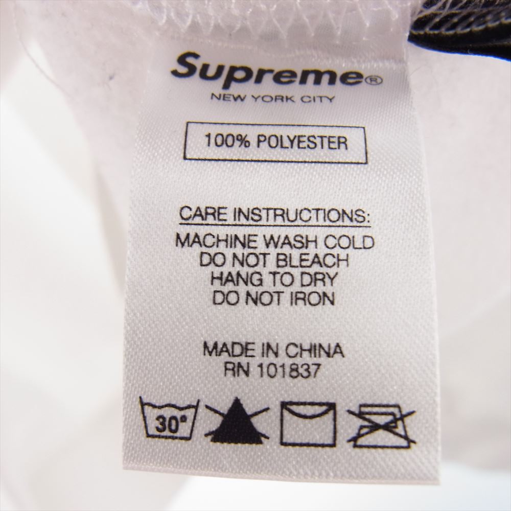 Supreme シュプリーム 19AW  Polartec Crewneck パネル ロゴ ポーラテック フリース スウェット  M【中古】