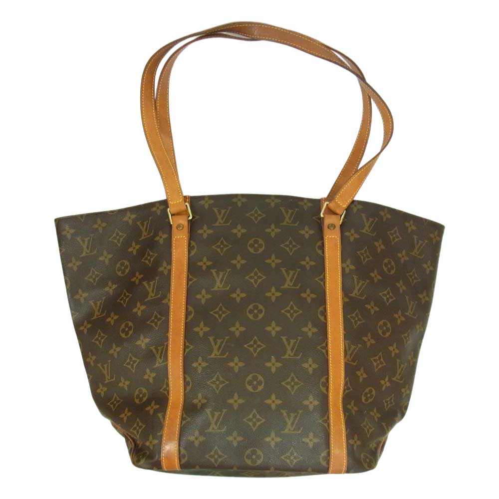 LOUIS VUITTON ルイ・ヴィトン M51108 モノグラム サックショッピング ハンド バック ショルダー バック  ブラウン系【中古】