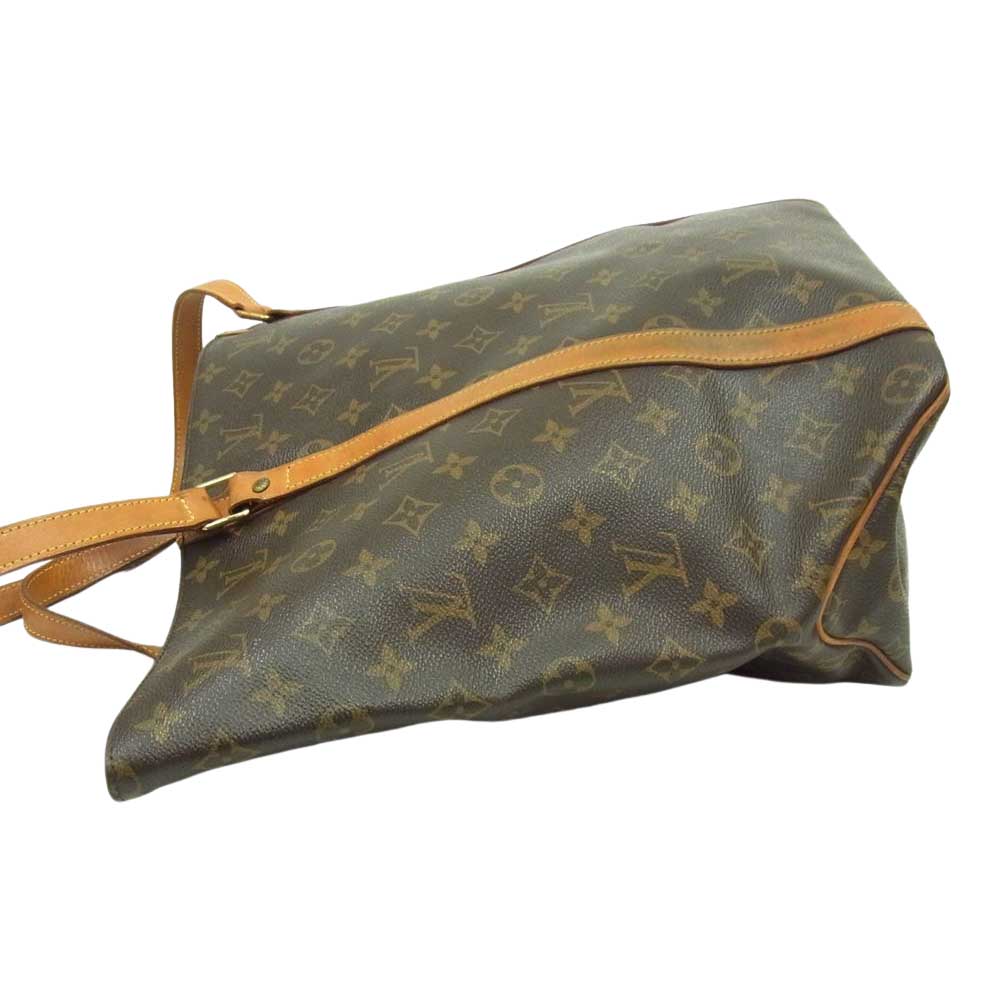 LOUIS VUITTON ルイ・ヴィトン M51108 モノグラム サックショッピング ハンド バック ショルダー バック  ブラウン系【中古】