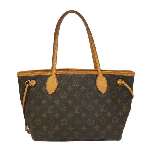 LOUIS VUITTON ルイ・ヴィトン M40155  モノグラム ネヴァーフル PM ショルダー バック ハンドバック  ブラウン系【中古】