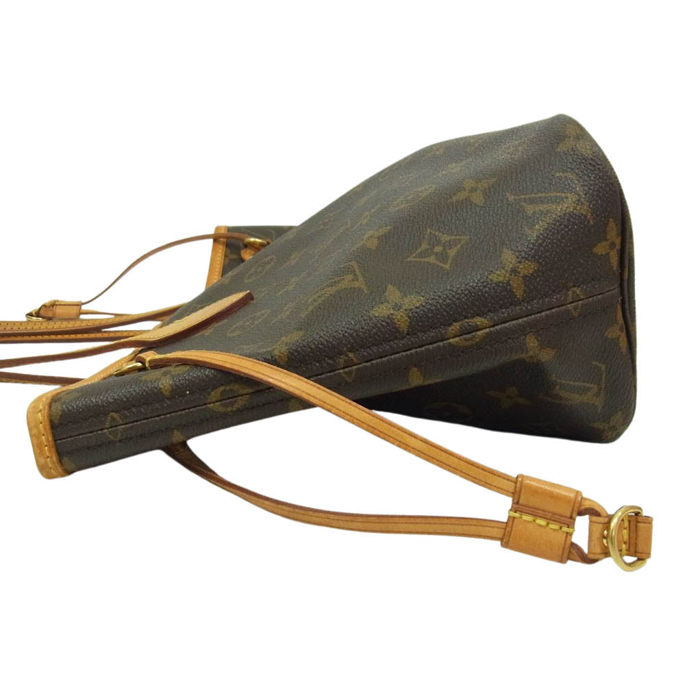 LOUIS VUITTON ルイ・ヴィトン M40155  モノグラム ネヴァーフル PM ショルダー バック ハンドバック  ブラウン系【中古】