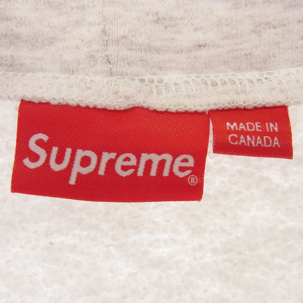 Supreme シュプリーム 20AW Peace Hooded Sweatshirt ピース フーデッド スウェットシャツ パーカー グレー系 L【中古】