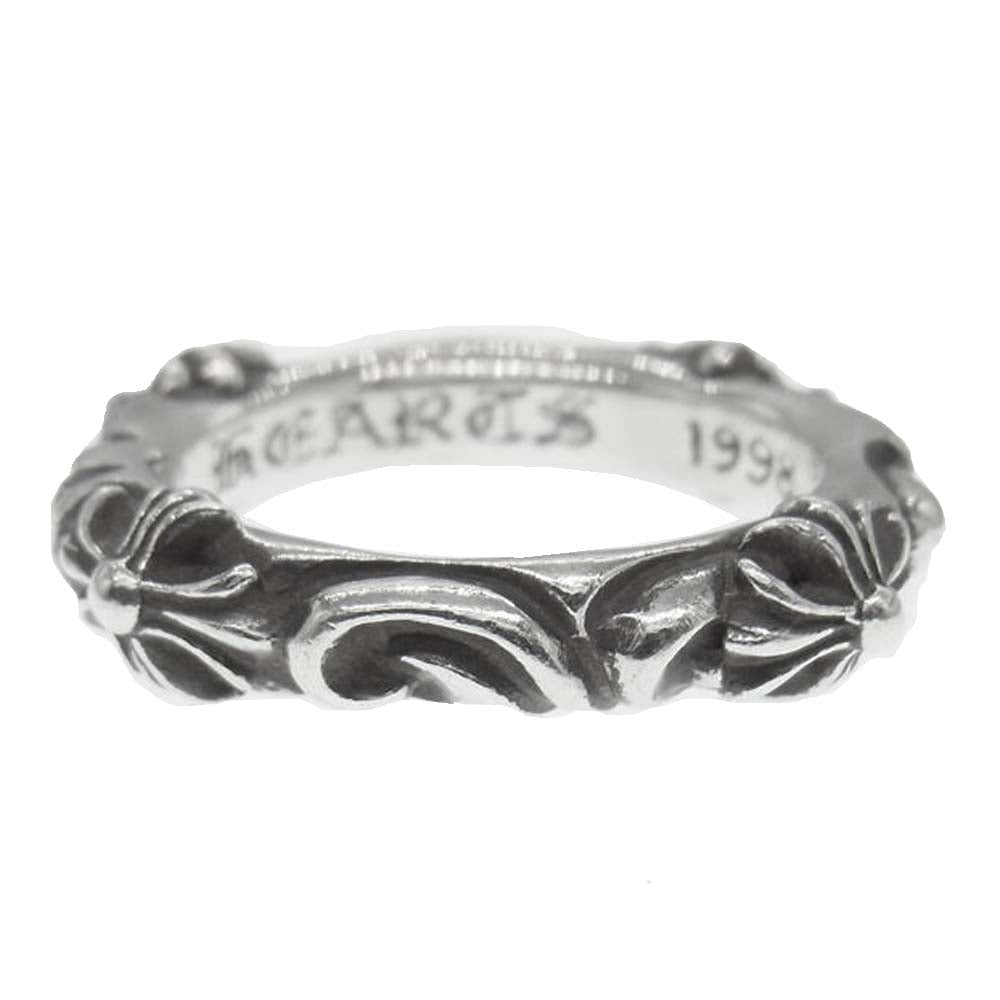CHROME HEARTS クロムハーツ（原本有） SBT BAND SBTバンド リング シルバー系 16号【中古】