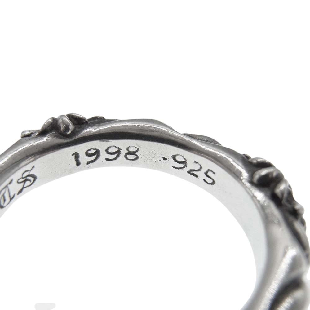CHROME HEARTS クロムハーツ（原本有） SBT BAND SBTバンド リング シルバー系 16号【中古】
