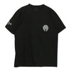 CHROME HEARTS クロムハーツ（原本無） Back Grad Circle Logo Tee バック グラデーション サークル ロゴ ポケット Tシャツ ブラック系 L【中古】