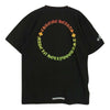 CHROME HEARTS クロムハーツ（原本無） Back Grad Circle Logo Tee バック グラデーション サークル ロゴ ポケット Tシャツ ブラック系 L【中古】