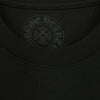 CHROME HEARTS クロムハーツ（原本無） Back Grad Circle Logo Tee バック グラデーション サークル ロゴ ポケット Tシャツ ブラック系 L【中古】