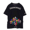 CHROME HEARTS クロムハーツ（原本無） MLTCOL CEM CRS T-SHRT マルチ セメタリークロス ポケット Tシャツ ブラック系 L【新古品】【未使用】【中古】