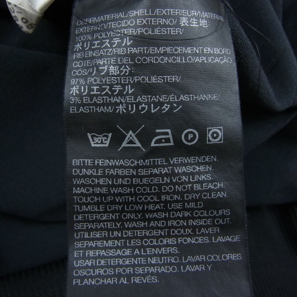 Yohji Yamamoto ヨウジヤマモト Y-3 ワイスリー 092842 袖ロゴプリント ジップ ジャージ トラック ジャケット ブラック系 M【中古】