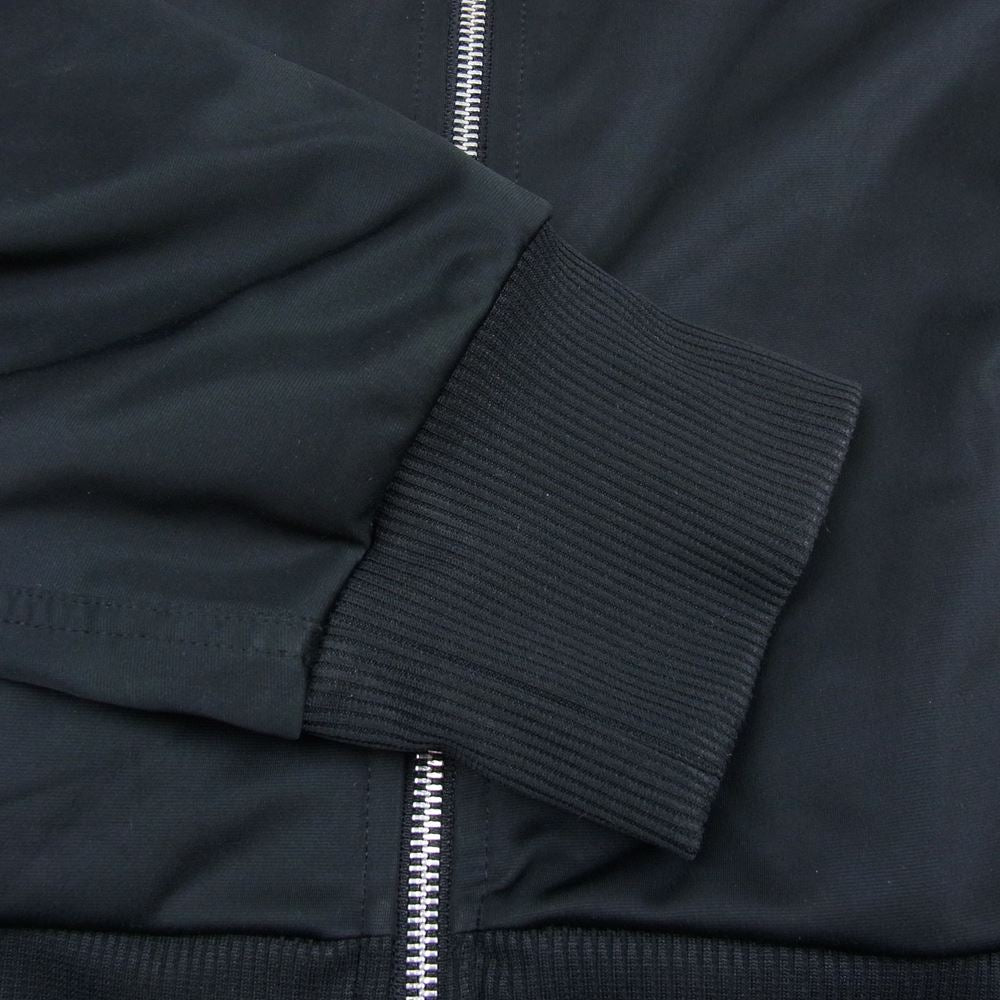 Yohji Yamamoto ヨウジヤマモト Y-3 ワイスリー 092842 袖ロゴプリント ジップ ジャージ トラック ジャケット ブラック系 M【中古】
