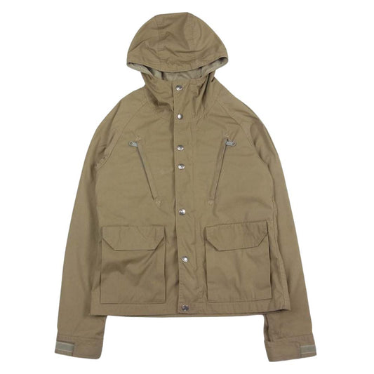 THE NORTH FACE ノースフェイス NP2751N PURPLE LABEL パープルレーベル APEX FLASHDRY Zip Up Parka エーペックス フラッシュドライ ジップアップ マウンテン パーカー ジャケット ベージュ系 S【中古】