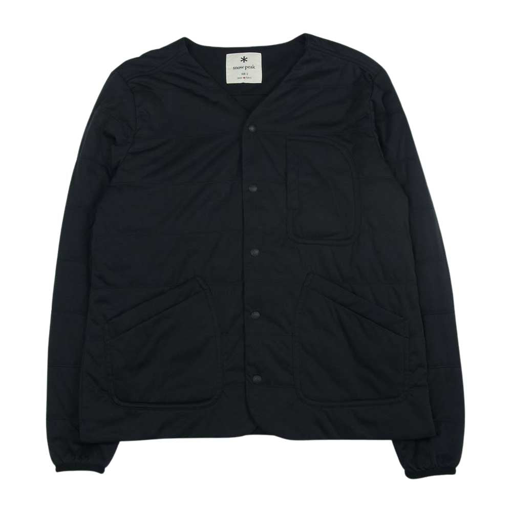 snowpeak スノーピーク SW-19AU008 Flexible Insulated Cardigan フレキシブル インサレーション カーデガン ブラック系 2【中古】