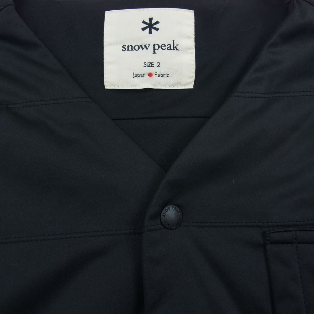 snowpeak スノーピーク SW-19AU008 Flexible Insulated Cardigan フレキシブル インサレーション カーデガン ブラック系 2【中古】