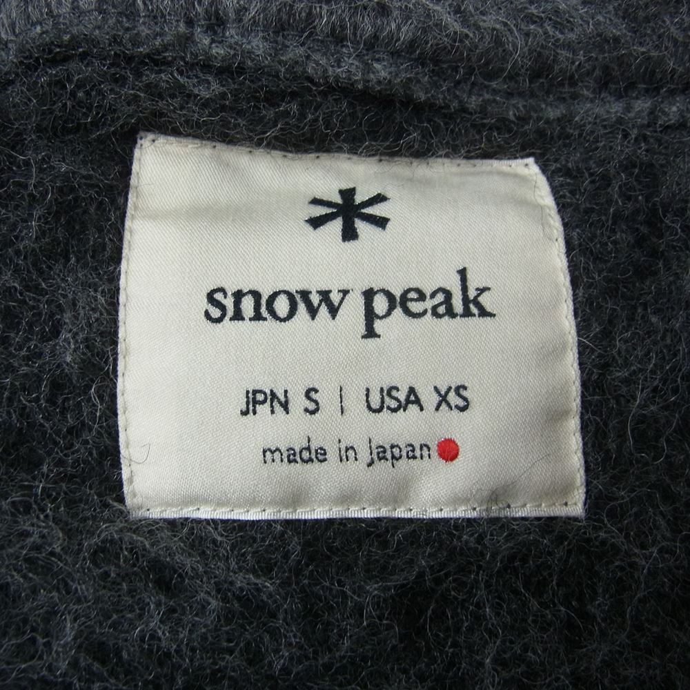 snowpeak スノーピーク JK-19AU116 Wool Fleece Jacket ウール