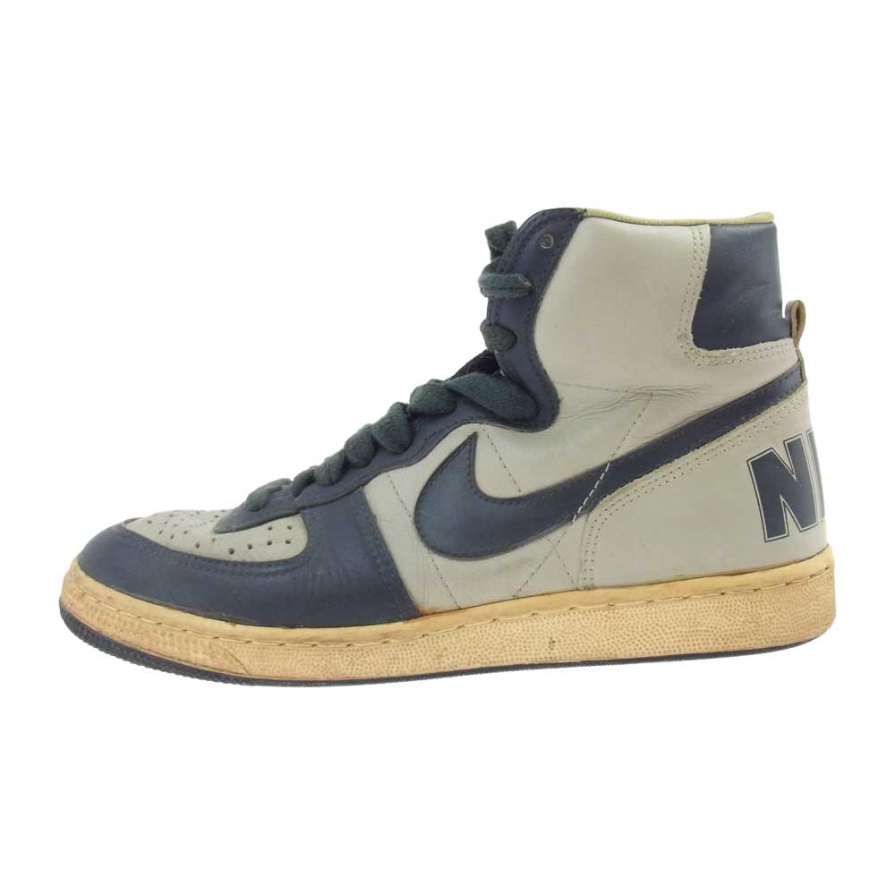 NIKE ナイキ 80s KOREA製 TERMINATOR HIGH Georgetown ターミネーターハイ ジョージタウン オリジナル グレー系 9.5【中古】