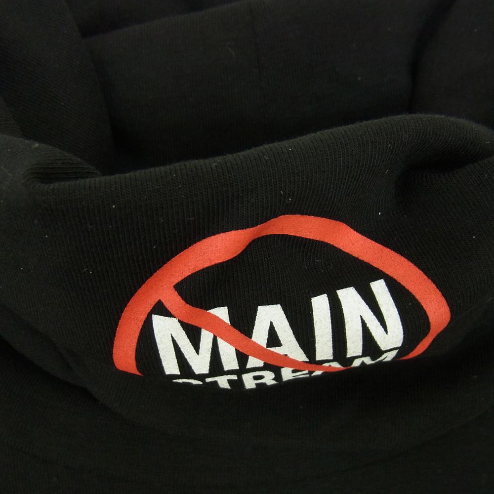 VETEMENTS ヴェトモン UA52TR620B LONG SLEEVE T-SHIRT ロゴ Tシャツ タートル カットソー ブラック系 S【美品】【中古】