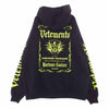 VETEMENTS ヴェトモン UA52TR900X BLACK LABEL Logo Hoodie ブラックレーベル ロゴ フーディー パーカー ブラック系 グリーン系 M【中古】