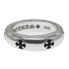 CHROME HEARTS クロムハーツ（原本無） NEGATIVE CH PLUS ネガティブ CHプラス リング シルバー系 12号【中古】