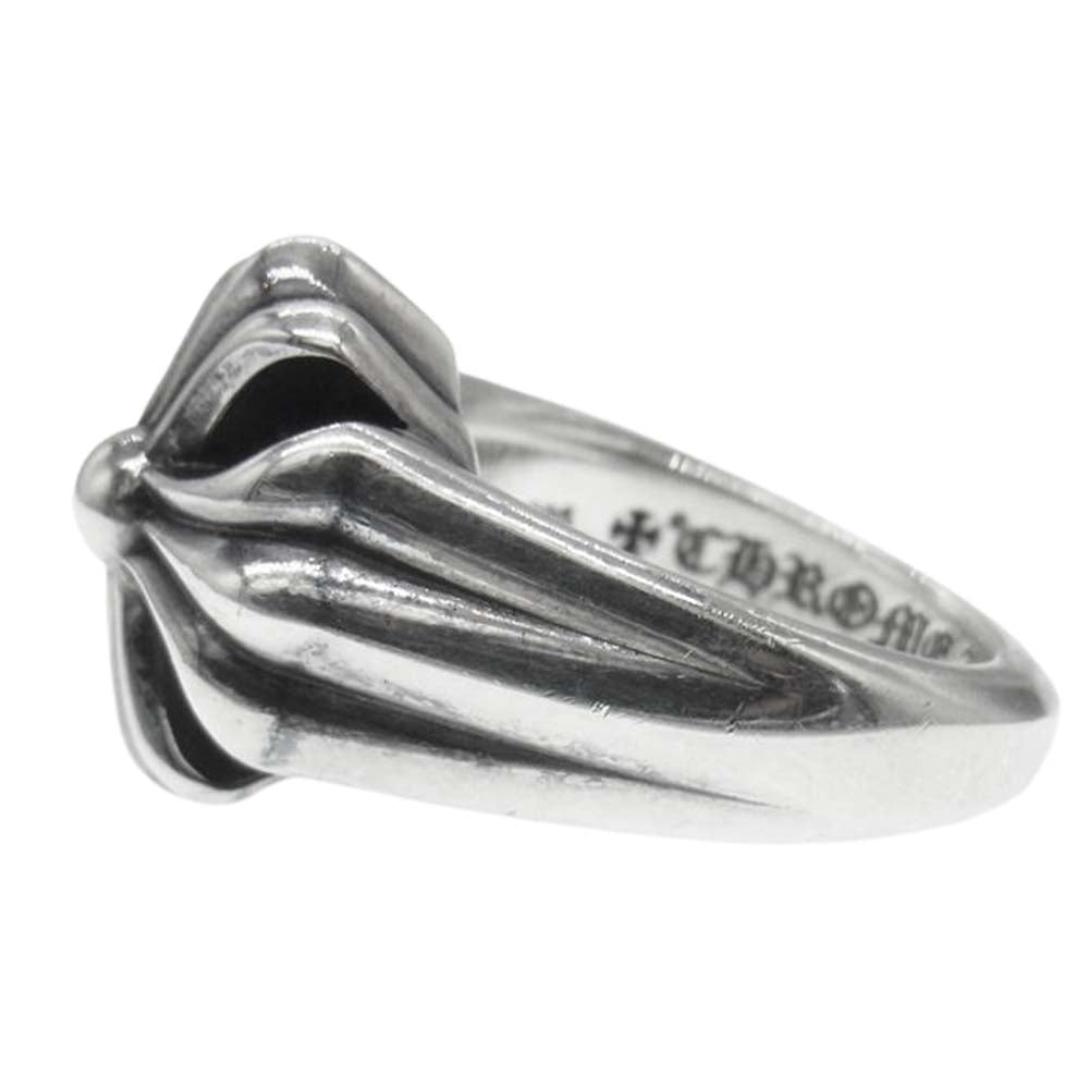 CHROME HEARTS クロムハーツ（原本無） CUTOUT CH PLS LG カットアウト CHプラス リング ラージ シルバー系 20号【中古】