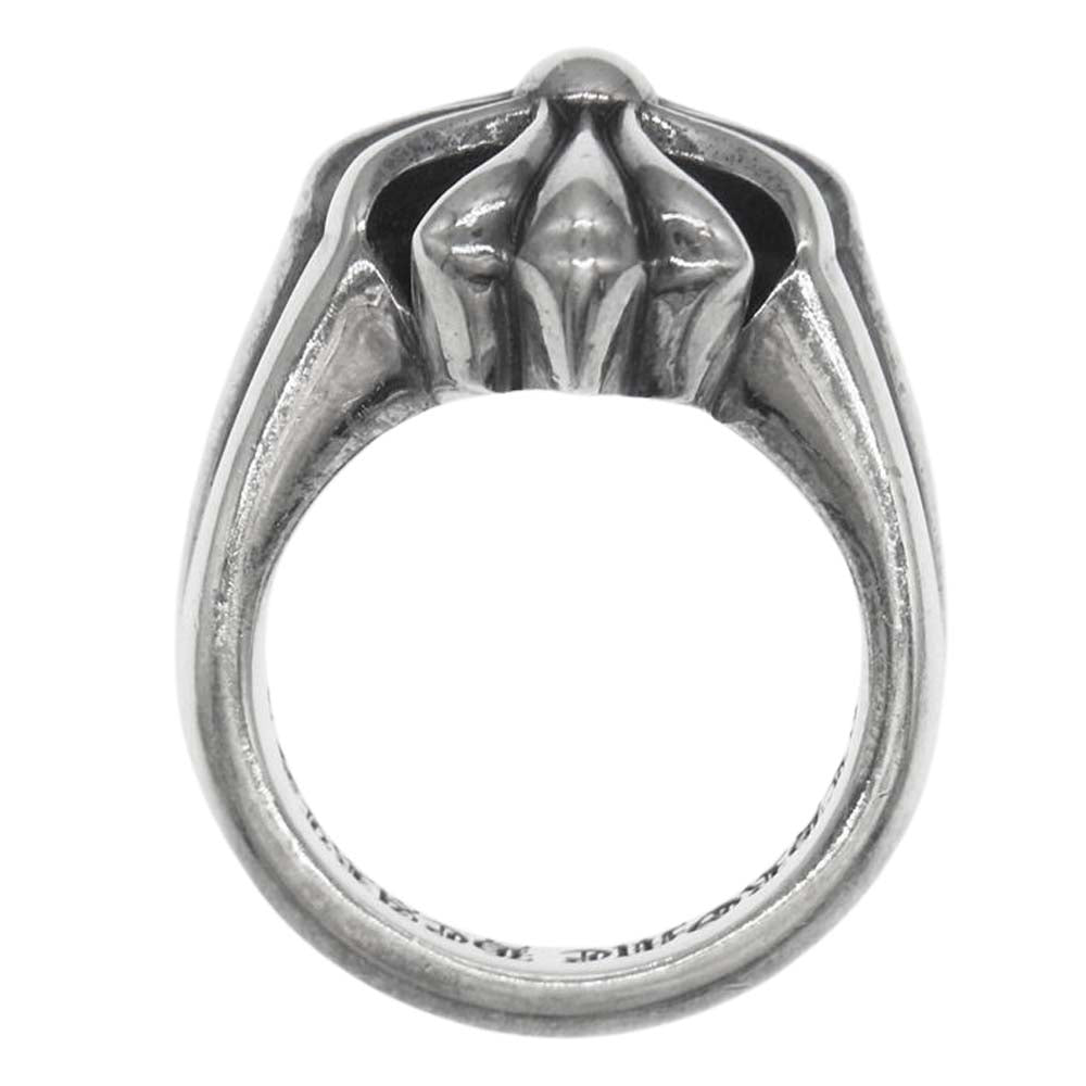 CHROME HEARTS クロムハーツ（原本無） CUTOUT CH PLS LG カットアウト CHプラス リング ラージ シルバー系 20号【中古】