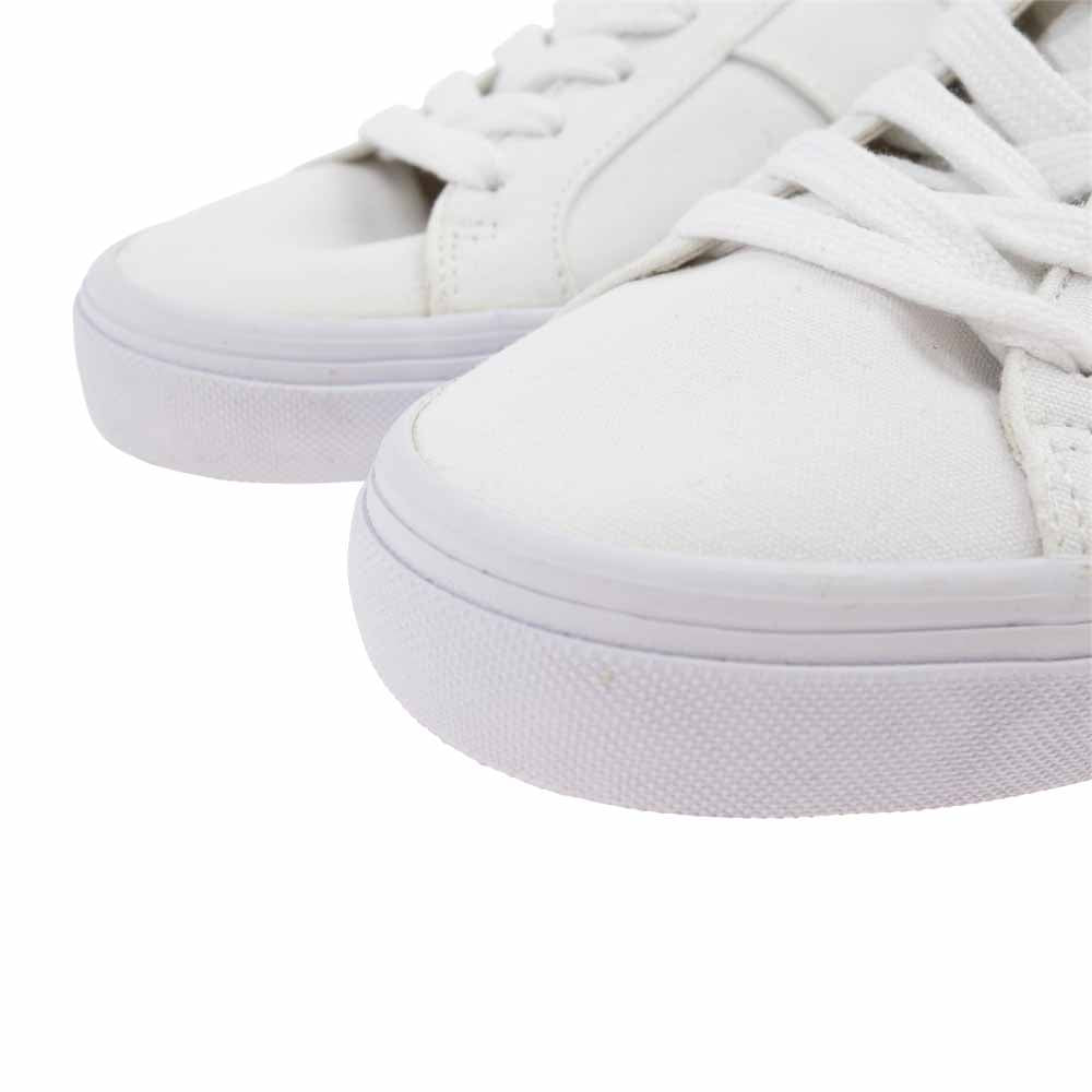 POLO RALPH LAUREN ポロ・ラルフローレン ローカット ロゴ スニーカー  ホワイト系 7.5【中古】