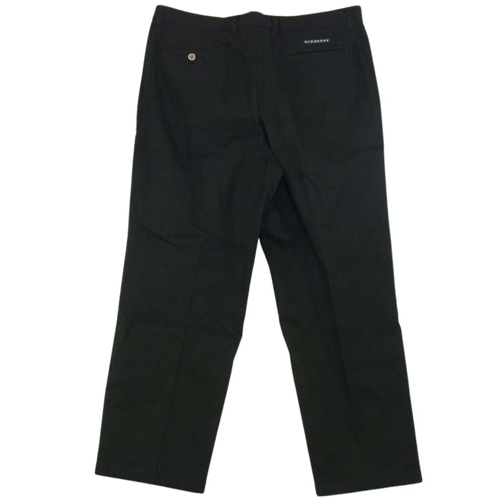 BURBERRY バーバリー スラックス パンツ ブラック ブラック系 サイズ表記無【中古】