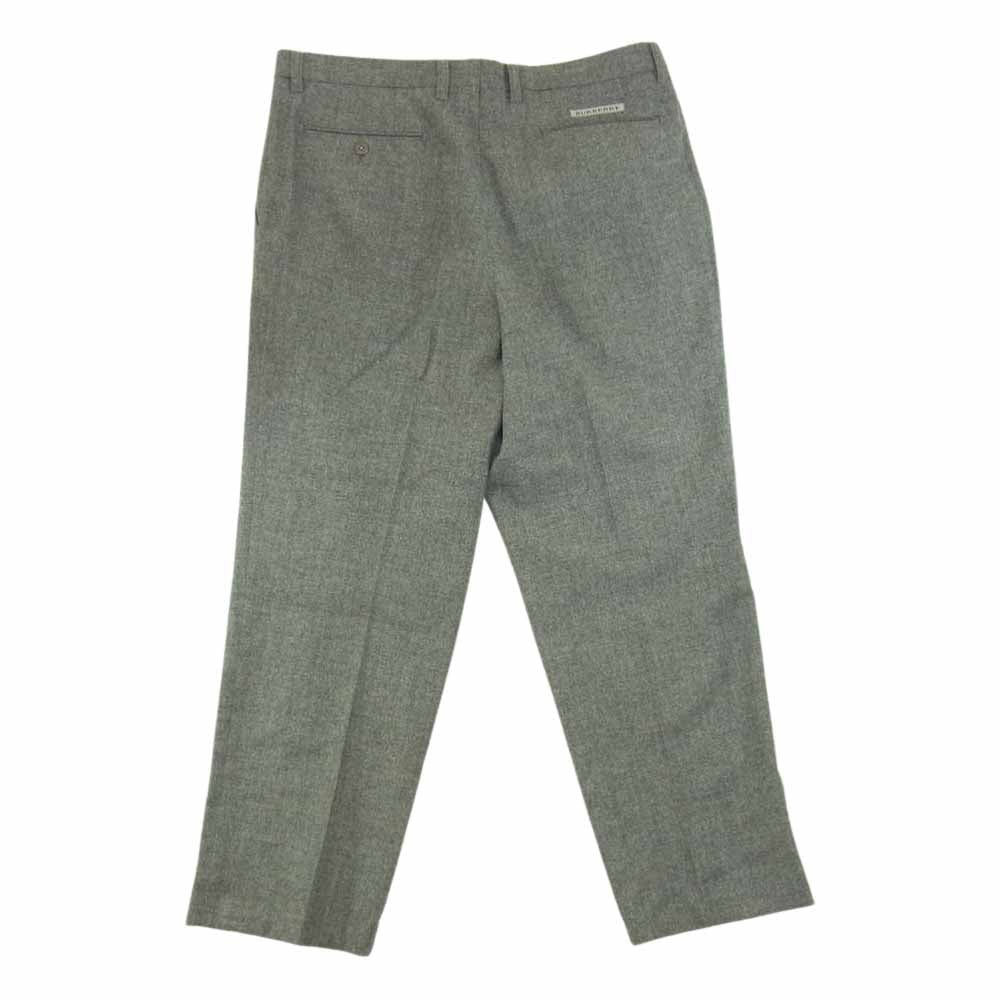 BURBERRY バーバリー BFF40-787-08 ウール スラックス パンツ グレー グレー系 サイズ表記無【中古】