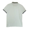 MONCLER モンクレール BFF40-682-09 MAGLIA POLO MANICA CORTA マグリア ポロ マニカ クルト ポロシャツ ホワイト系 M【美品】【中古】