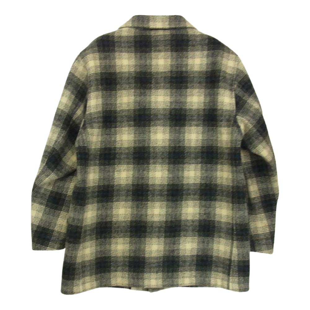 RRL ダブルアールエル ウール オンブレ シャドー チェック ジャケット グレー系 S【中古】