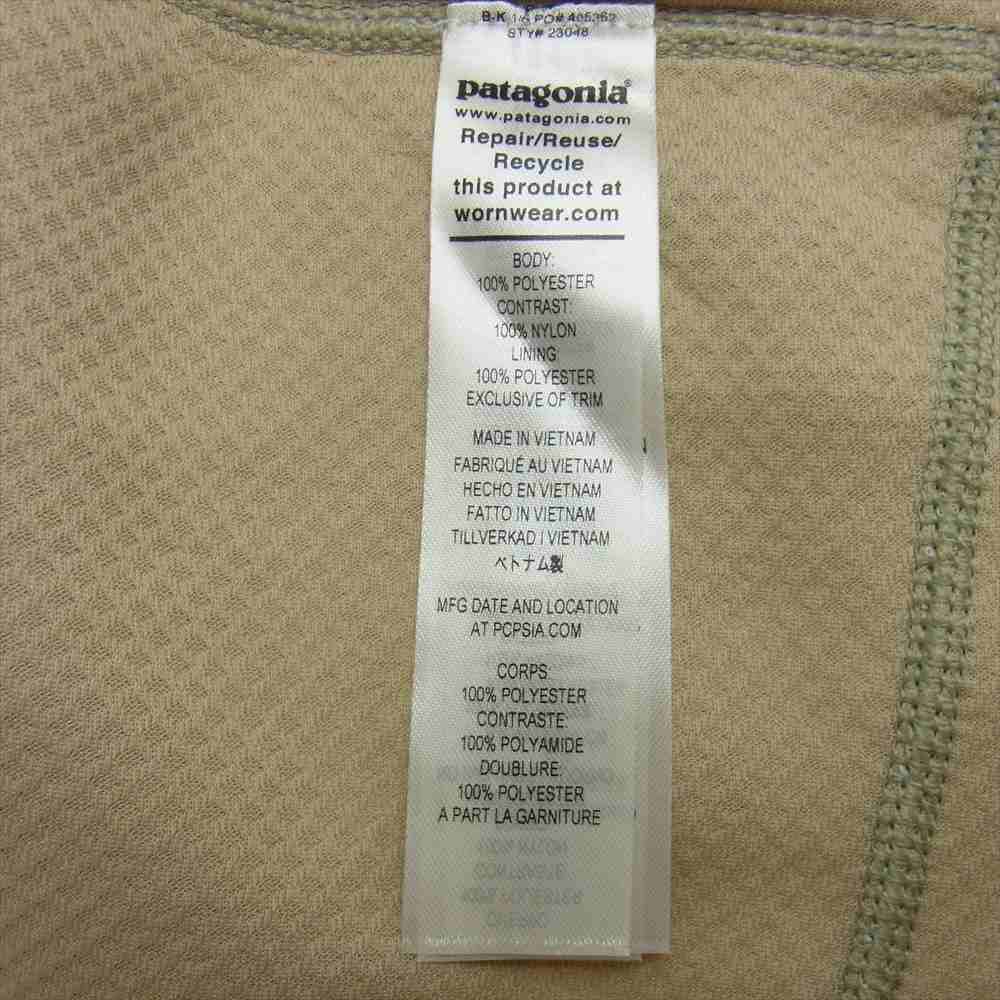 patagonia パタゴニア 21AW 23048FA21 CLASSIC RETRO-X VEST クラシック レトロX フリース ベスト ベージュ系 グリーン系 M【中古】