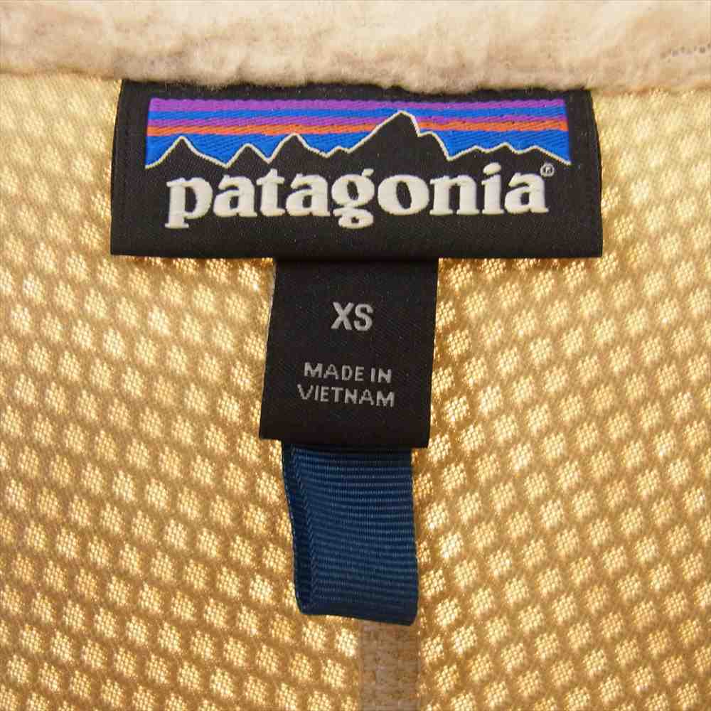 patagonia パタゴニア 18AW 23056FA18 CLASSIC RETRO-X クラシック レトロX フリース ジャケット ベージュ系 XS【中古】