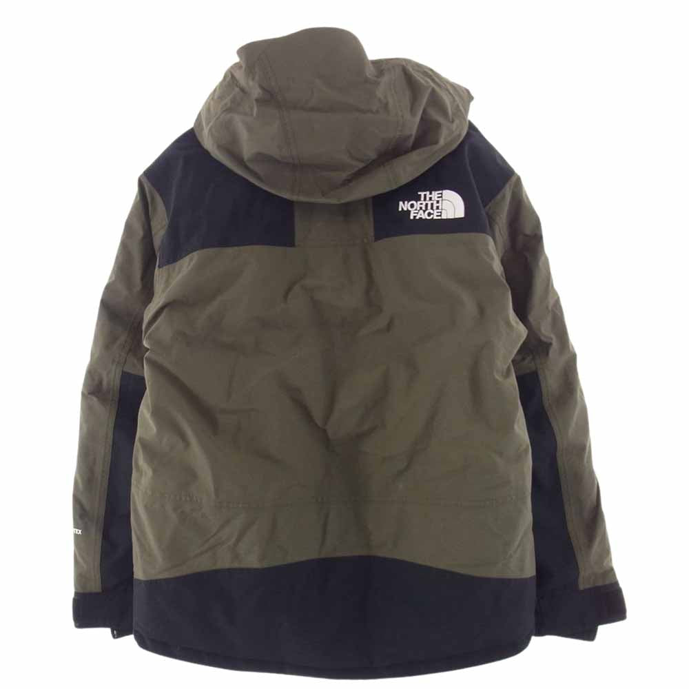THE NORTH FACE ノースフェイス ND91930 MOUNTAIN DOWN JACKET GORE-TEX マウンテンダウンジャケット ゴアテックス カーキ系 S【中古】