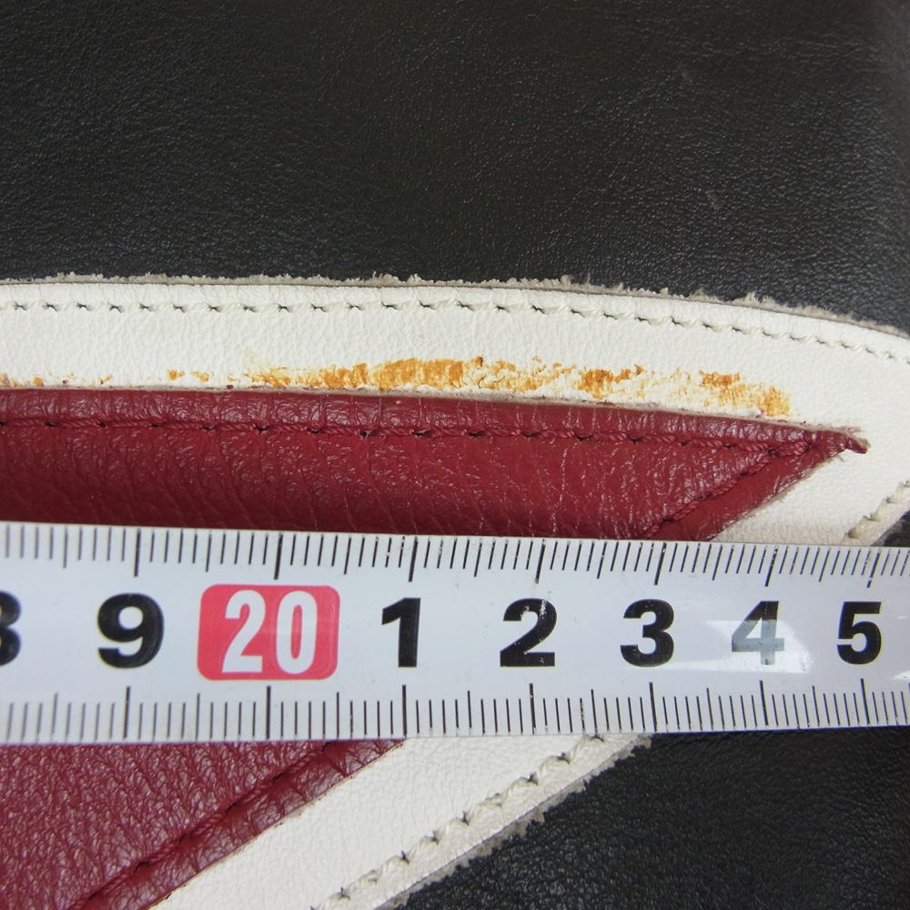 VANSON バンソン USA製 RACE JACKET PATCHES ワンスター レザー