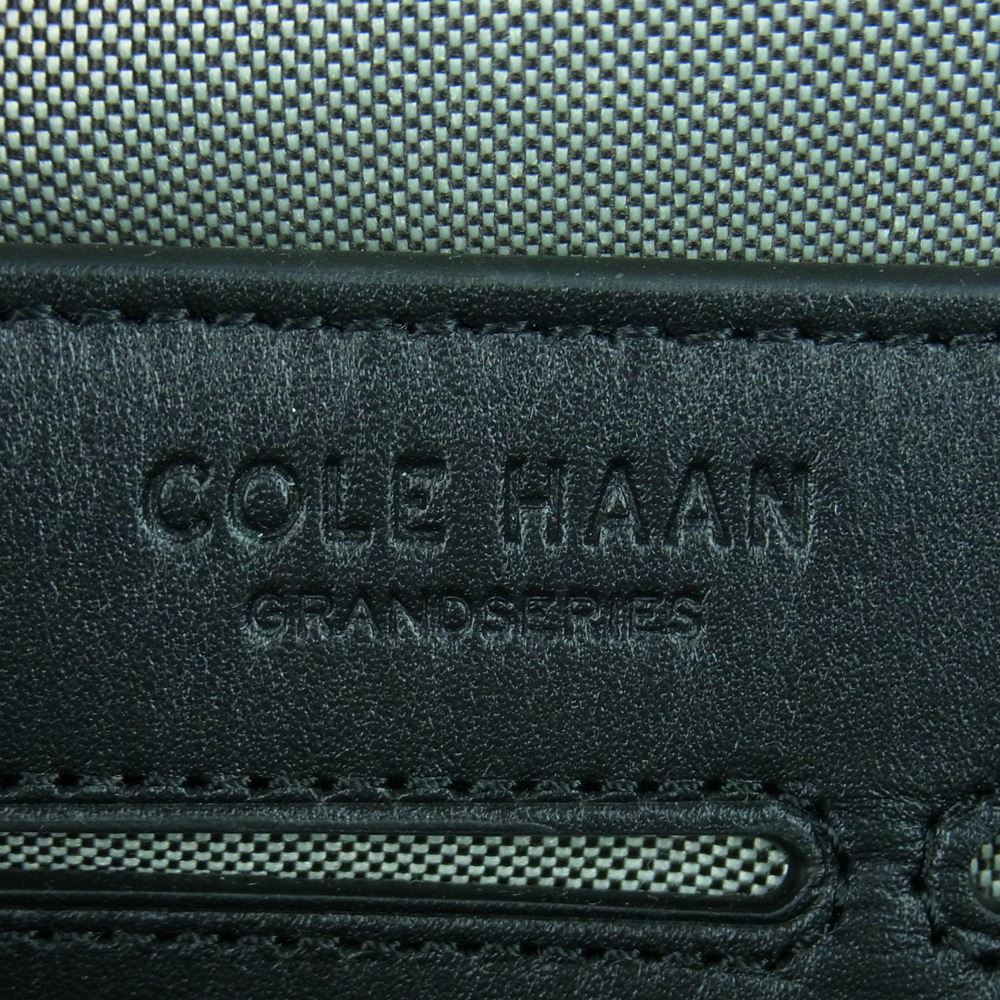 COLE HAAN コールハーン F11847 GRAND SERIES GMY BKPK グランドシリーズ アンビション レザー バックパック リュック ブラック系 UNIT【極上美品】【中古】