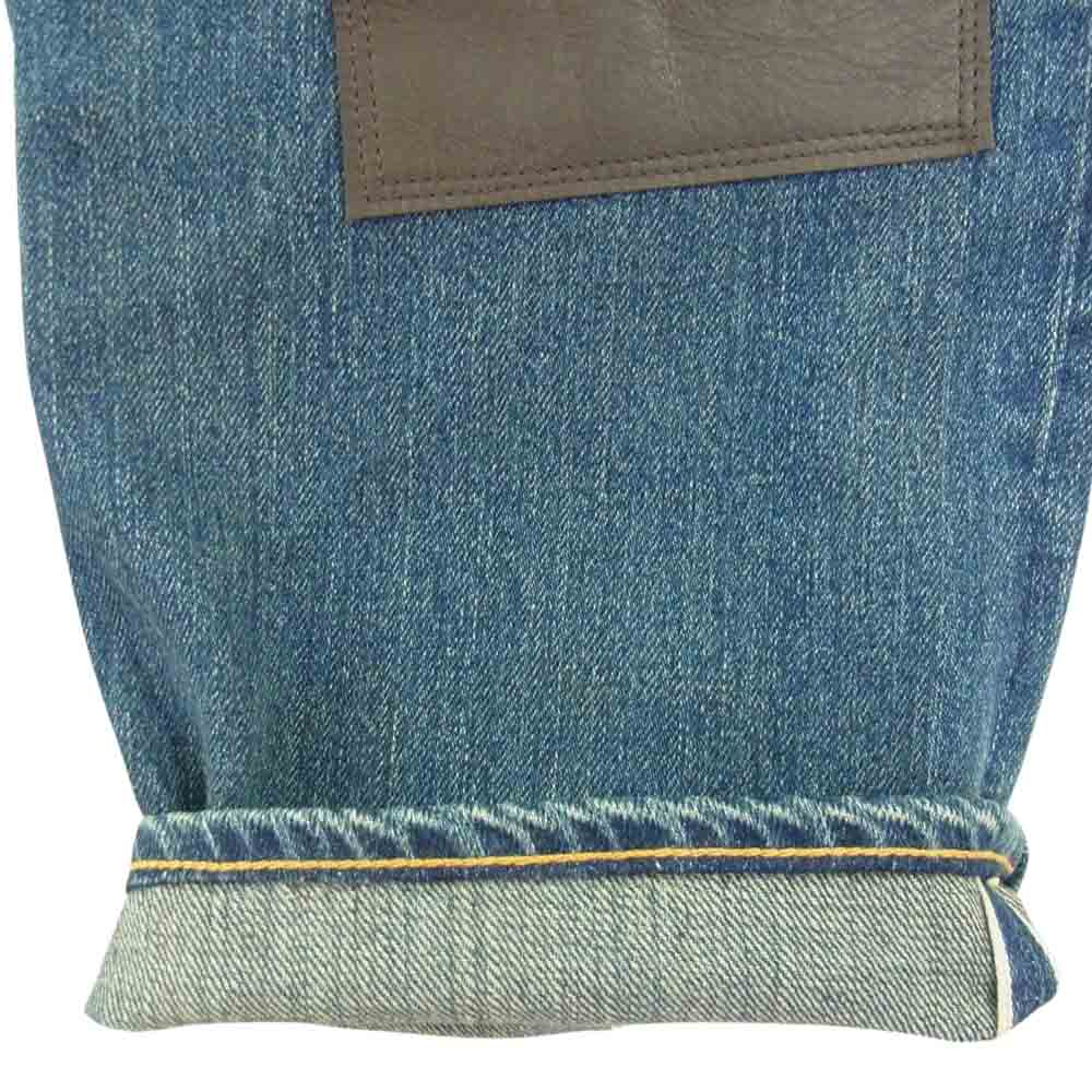 JUNYA WATANABE COMME des GARCONS MAN ジュンヤワタナベコムデギャルソンマン Levi's リーバイス 22AW WJ-P201 多素材切替 パッチワーク デニムパンツ インディゴブルー系 W35【中古】