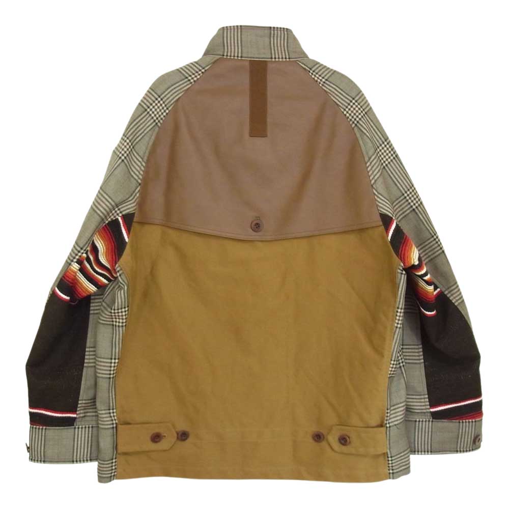 JUNYA WATANABE COMME des GARCONS MAN ジュンヤワタナベコムデギャルソンマン 22AW WJ-J030-051 Jay Kay ジャミロクワイ Ｗネーム スウィングトップ ブルゾン ブラウン系 S【美品】【中古】