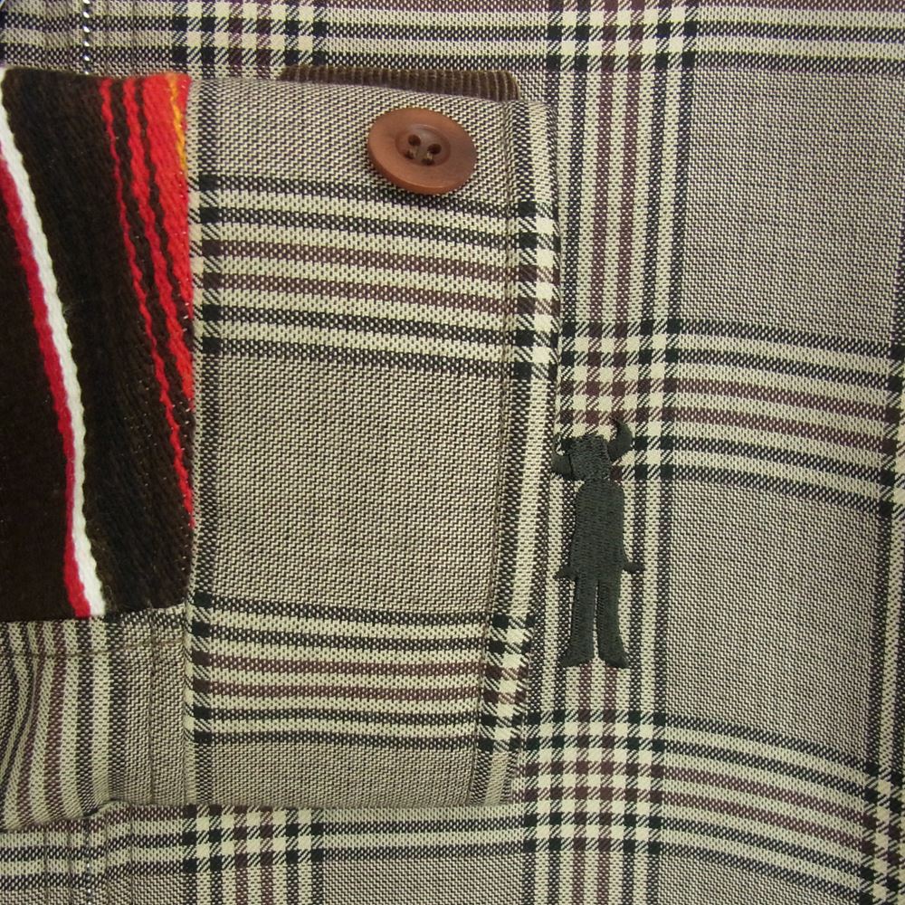 JUNYA WATANABE COMME des GARCONS MAN ジュンヤワタナベコムデギャルソンマン 22AW WJ-J030-051 Jay Kay ジャミロクワイ Ｗネーム スウィングトップ ブルゾン ブラウン系 S【美品】【中古】