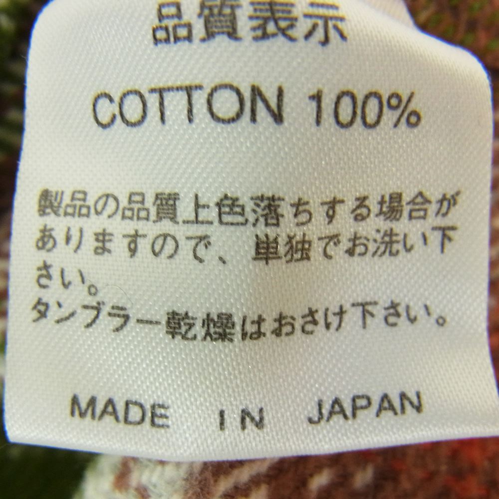 THE FLAT HEAD ザフラットヘッド ヘビーネル チェック ウェスタン シャツ グリーン系 グリーン系 42【中古】