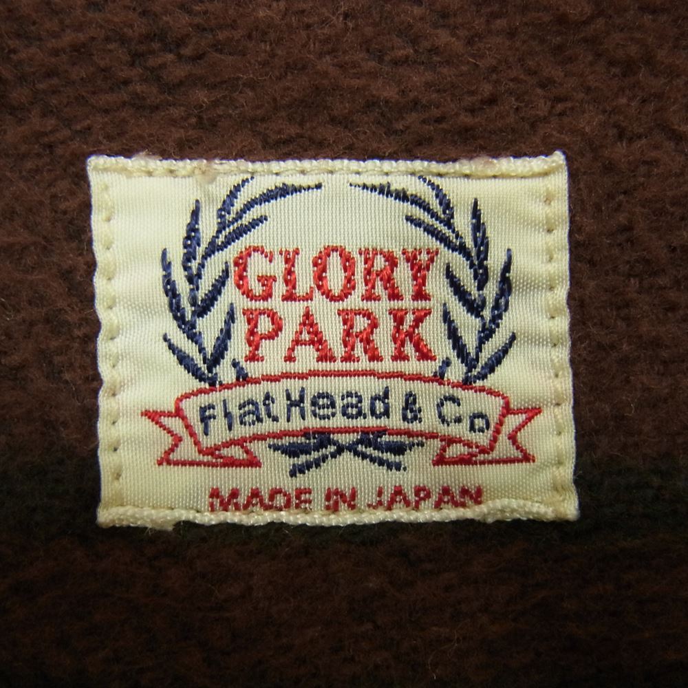 THE FLAT HEAD ザフラットヘッド ヘビーネル チェック ウェスタン シャツ ブラウン系 ブラウン系 42【中古】
