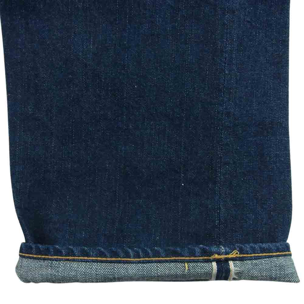 THE FLAT HEAD ザフラットヘッド 3005-A ストレート PIONEER SERIES デニム パンツ インディゴブルー系 W34 L36【中古】