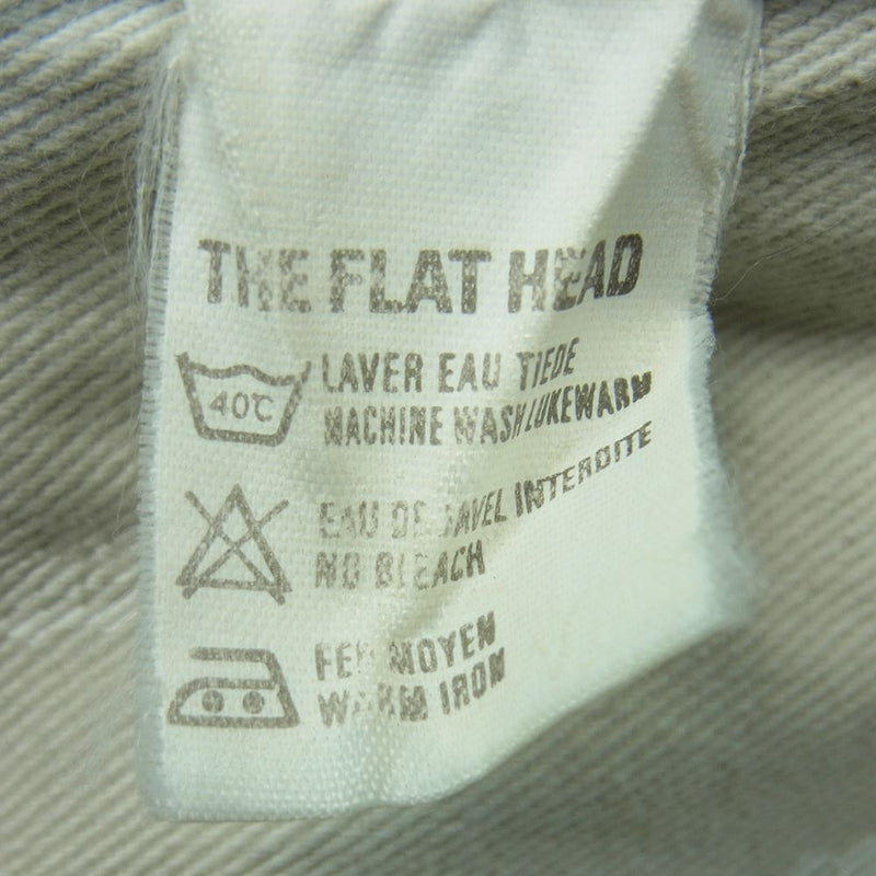 THE FLAT HEAD ザフラットヘッド 3005-22 ストレート PIONEER SERIES デニム パンツ インディゴブルー系 W34 L36【中古】