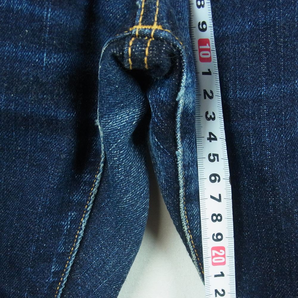 THE FLAT HEAD ザフラットヘッド 3005-22 ストレート PIONEER SERIES デニム パンツ インディゴブルー系 W34 L36【中古】