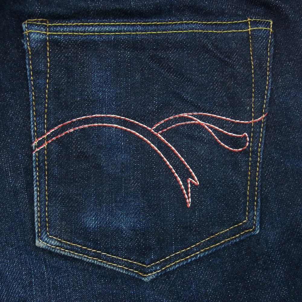 THE FLAT HEAD ザフラットヘッド 2015 20 OZ デニム パンツ インディゴブルー系 W34 L36【中古】