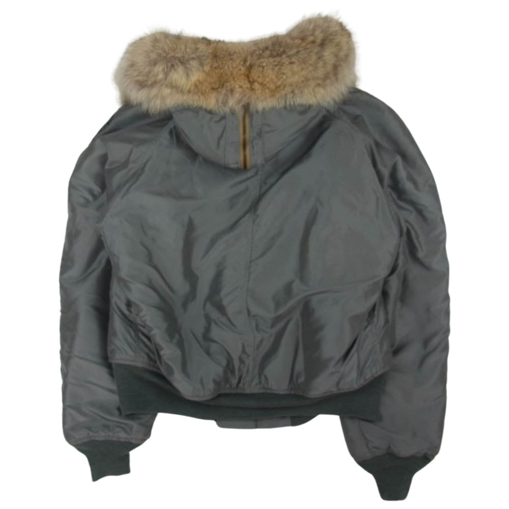 The REAL McCOY'S ザリアルマッコイズ MJ7131 TYPE N-2B ROLEN SPORTSWEAR 実名復刻 フライトジャケット カーキ系 L【中古】