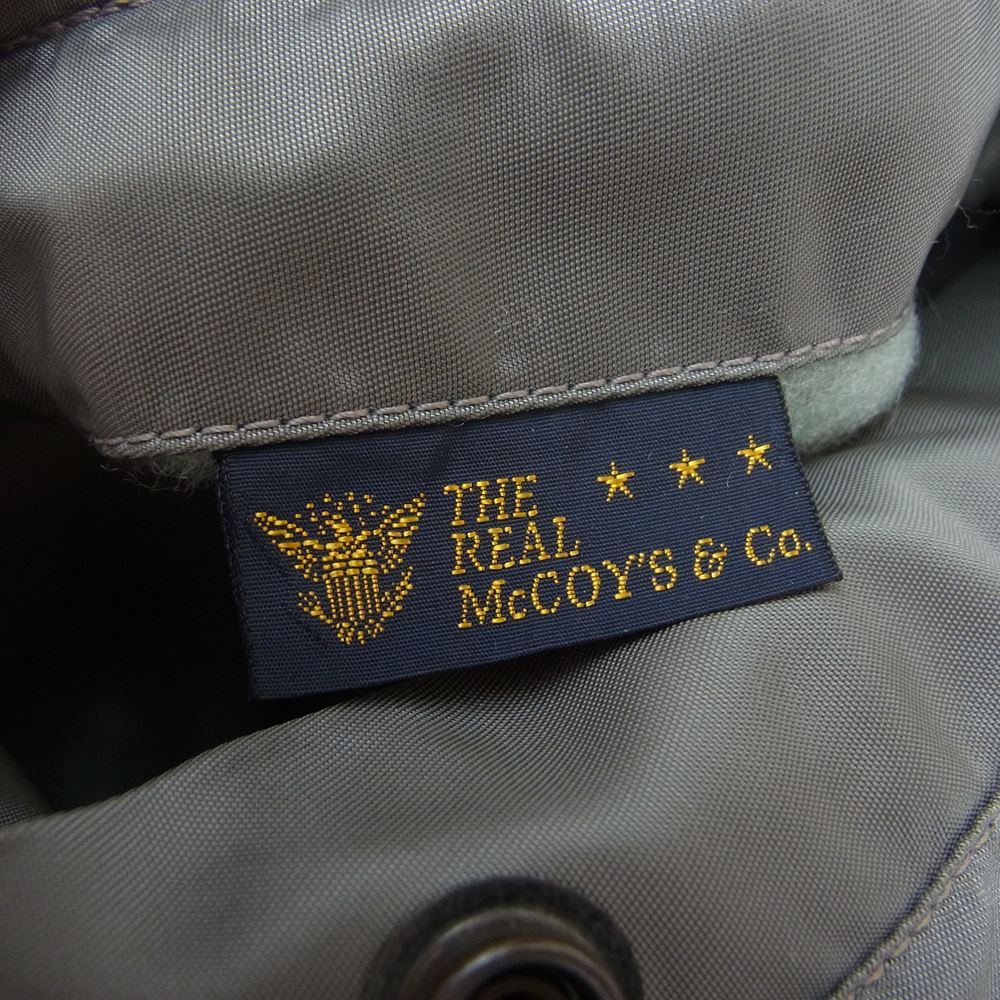 The REAL McCOY'S ザリアルマッコイズ MJ7131 TYPE N-2B ROLEN SPORTSWEAR 実名復刻 フライトジャケット カーキ系 L【中古】