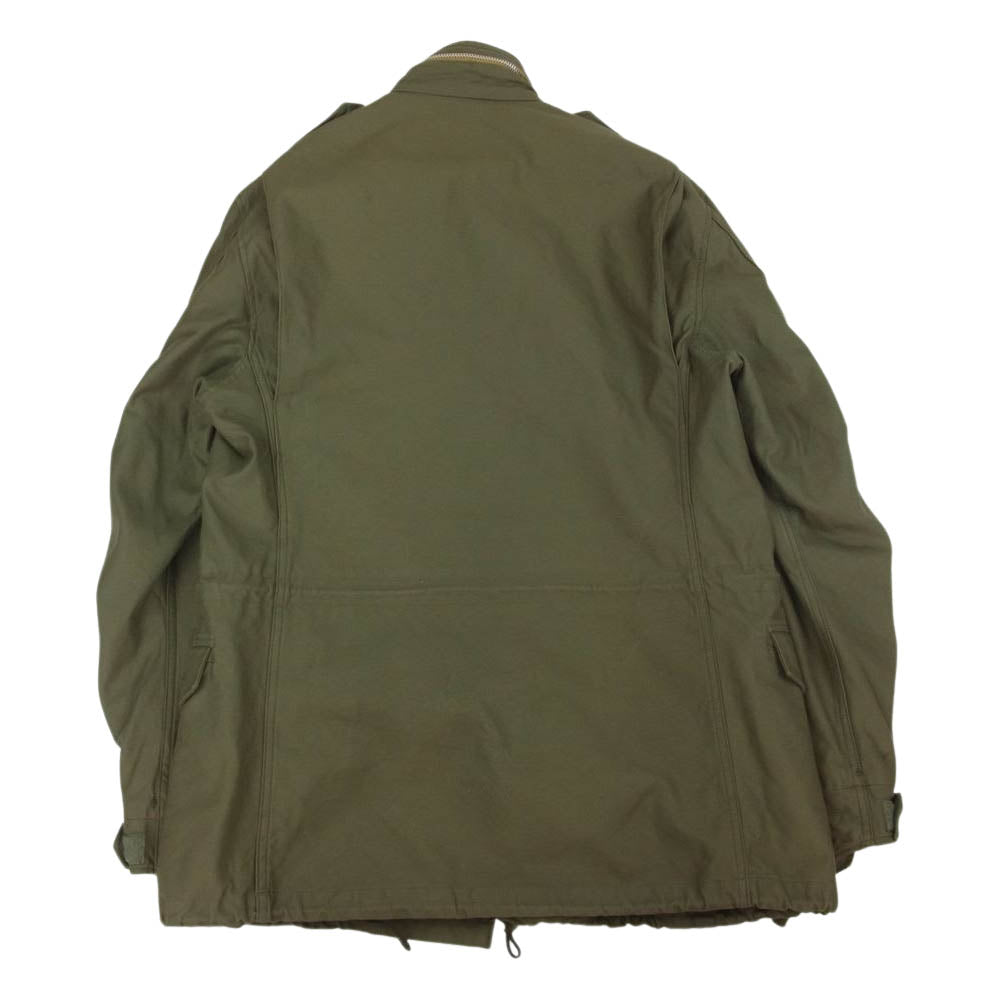 The REAL McCOY'S ザリアルマッコイズ TD6101 M-65 Field Jacket King Kong Company TAXI DRIVER Model フィールド ジャケット タクシードライバーモデル ミリタリー ジャケット カーキ系 L【中古】